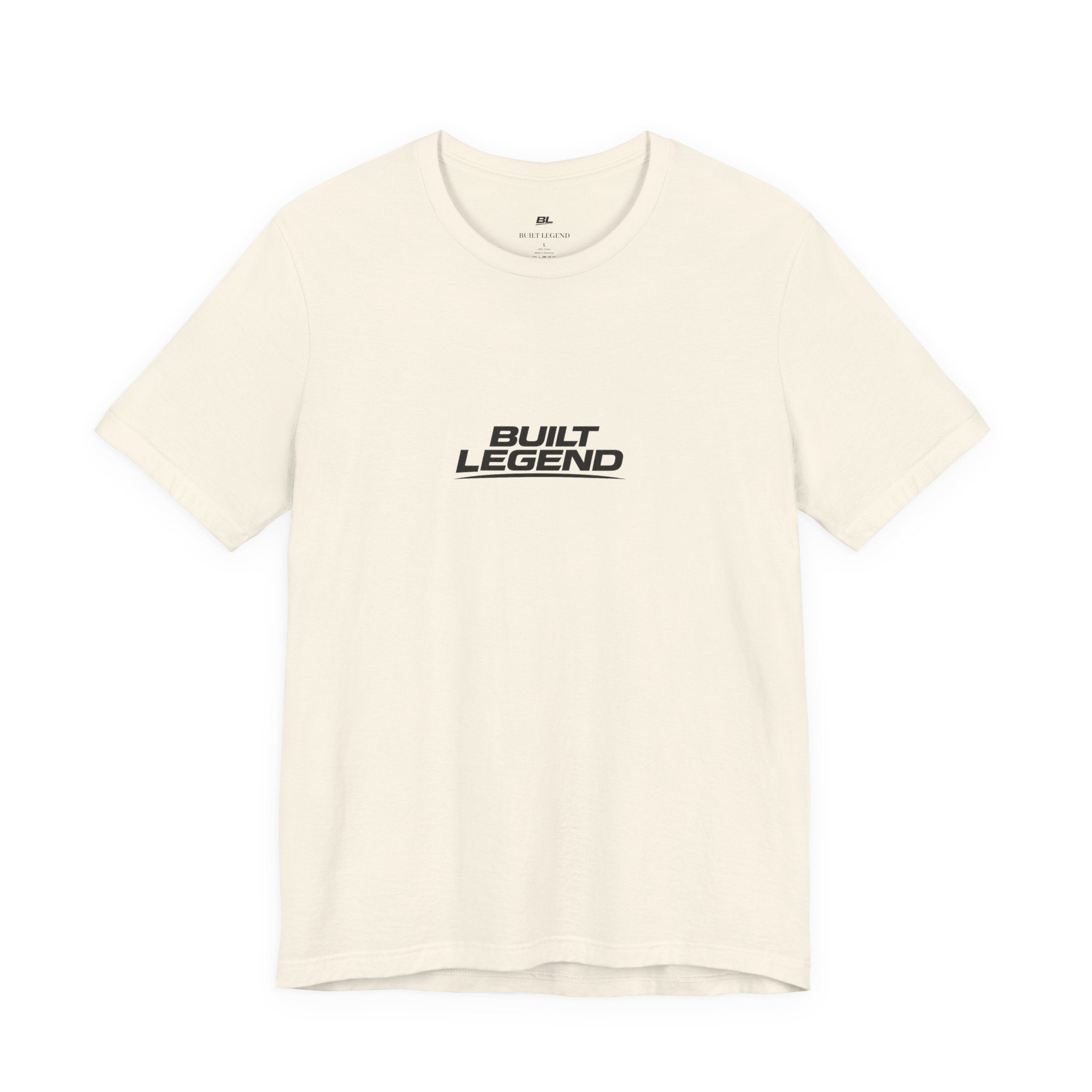 Built Legend T-Shirt — Minimal Graphic Tee with 'BUILT LEGEND' Logo