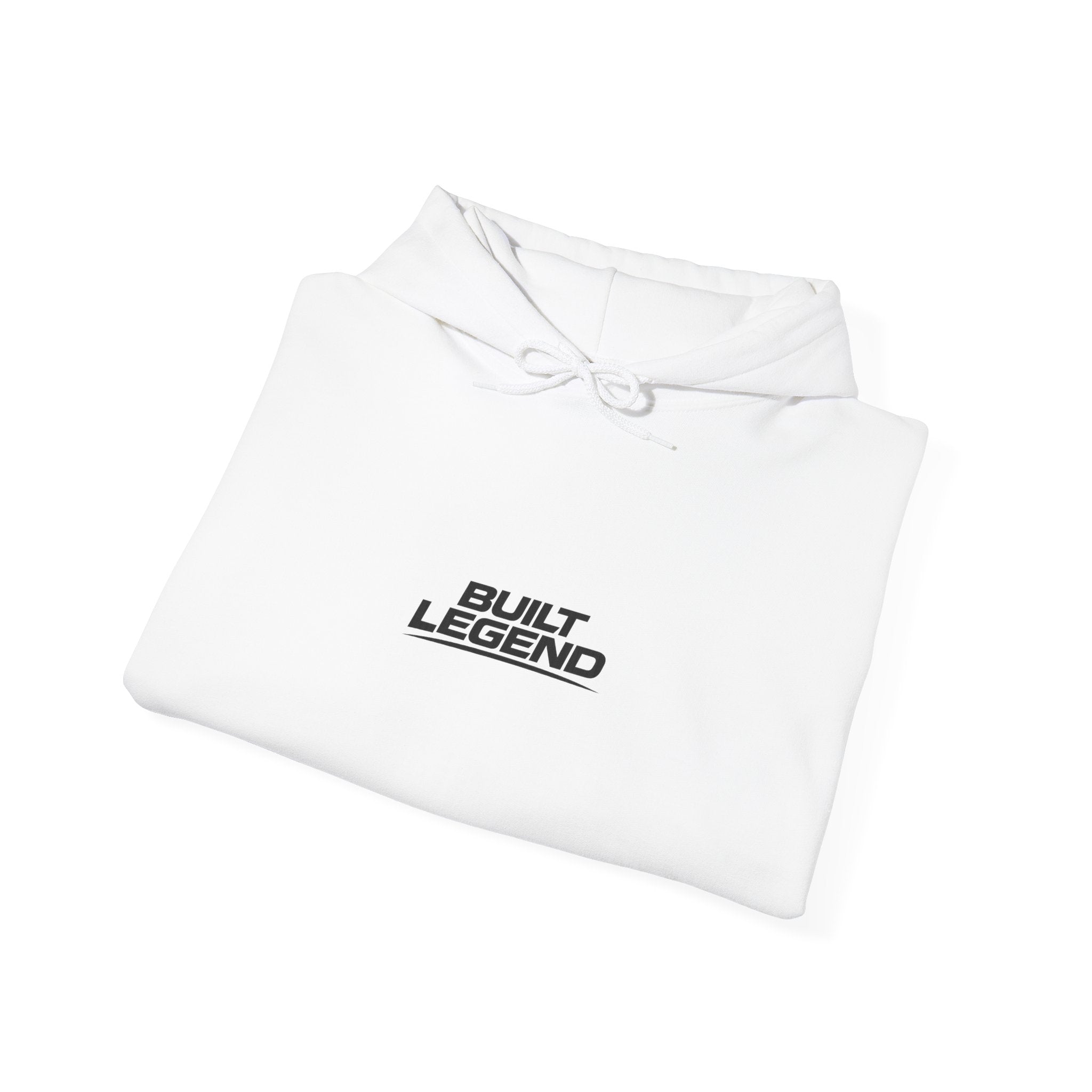 Built Legend Hoodie — Minimalist Graphic Pullover