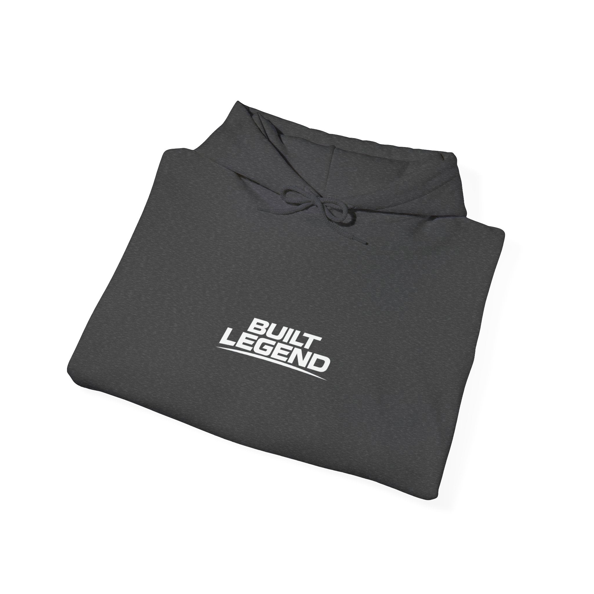 Built Legend Hoodie — Minimalist Graphic Pullover