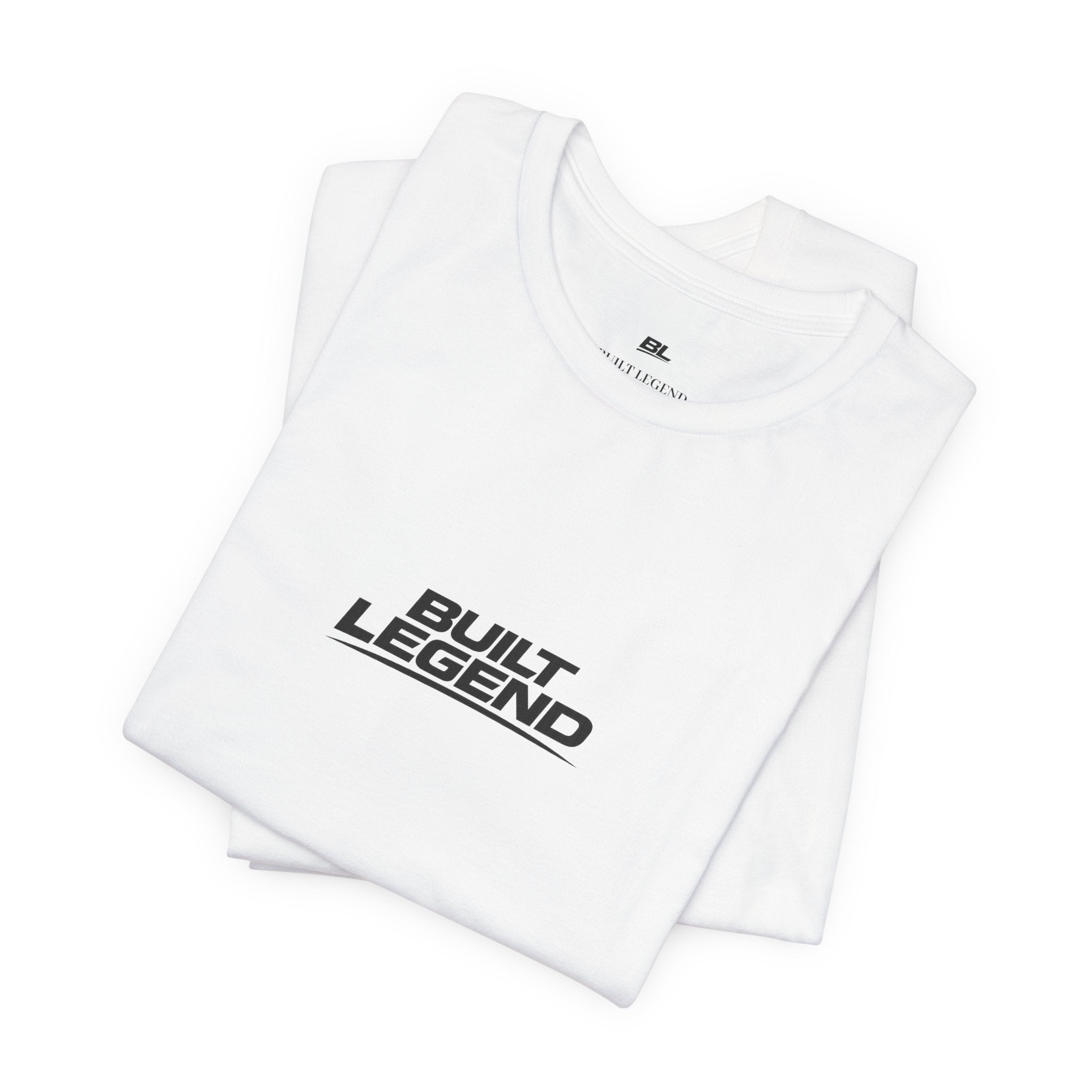 Built Legend T-Shirt — Minimal Graphic Tee with 'BUILT LEGEND' Logo