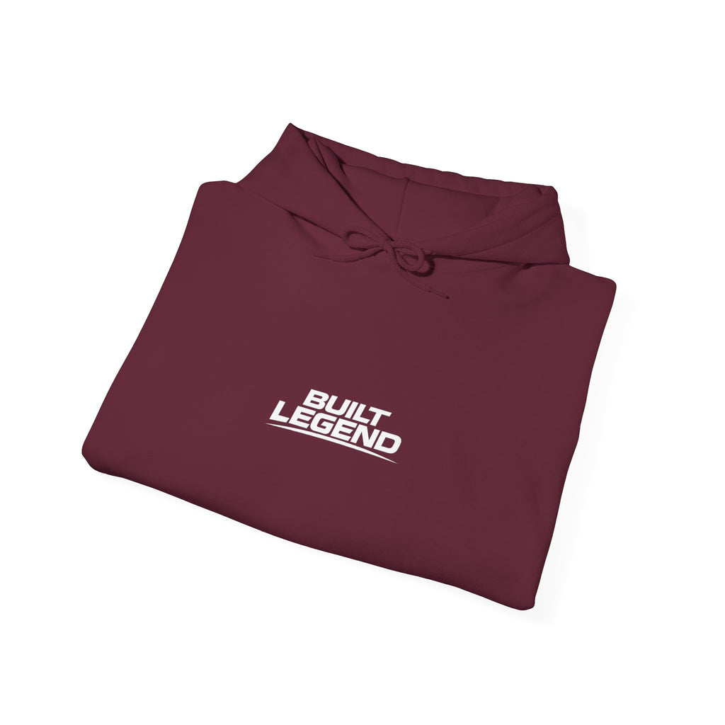 Built Legend Hoodie — Minimalist Graphic Pullover