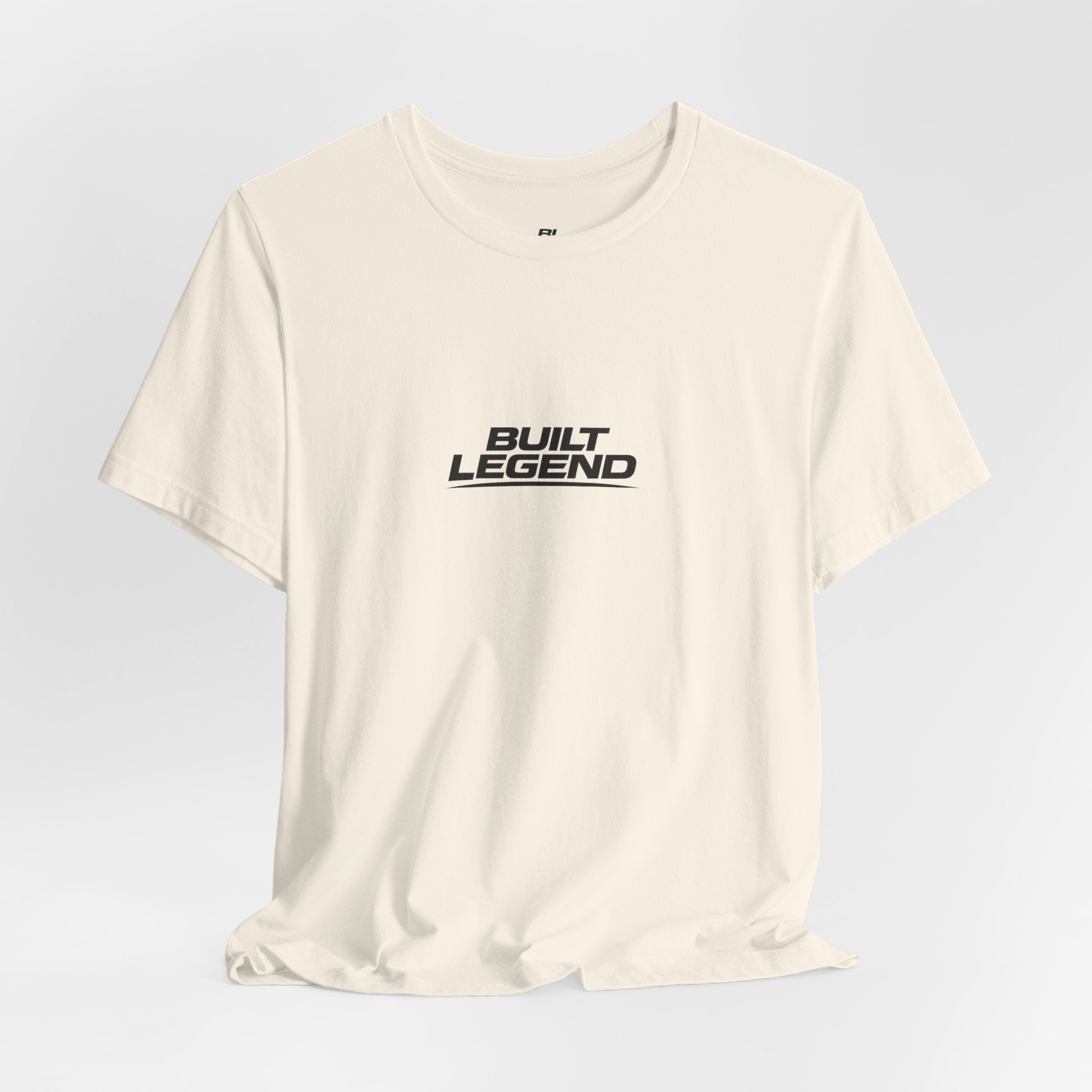 Built Legend T-Shirt — Minimal Graphic Tee with 'BUILT LEGEND' Logo