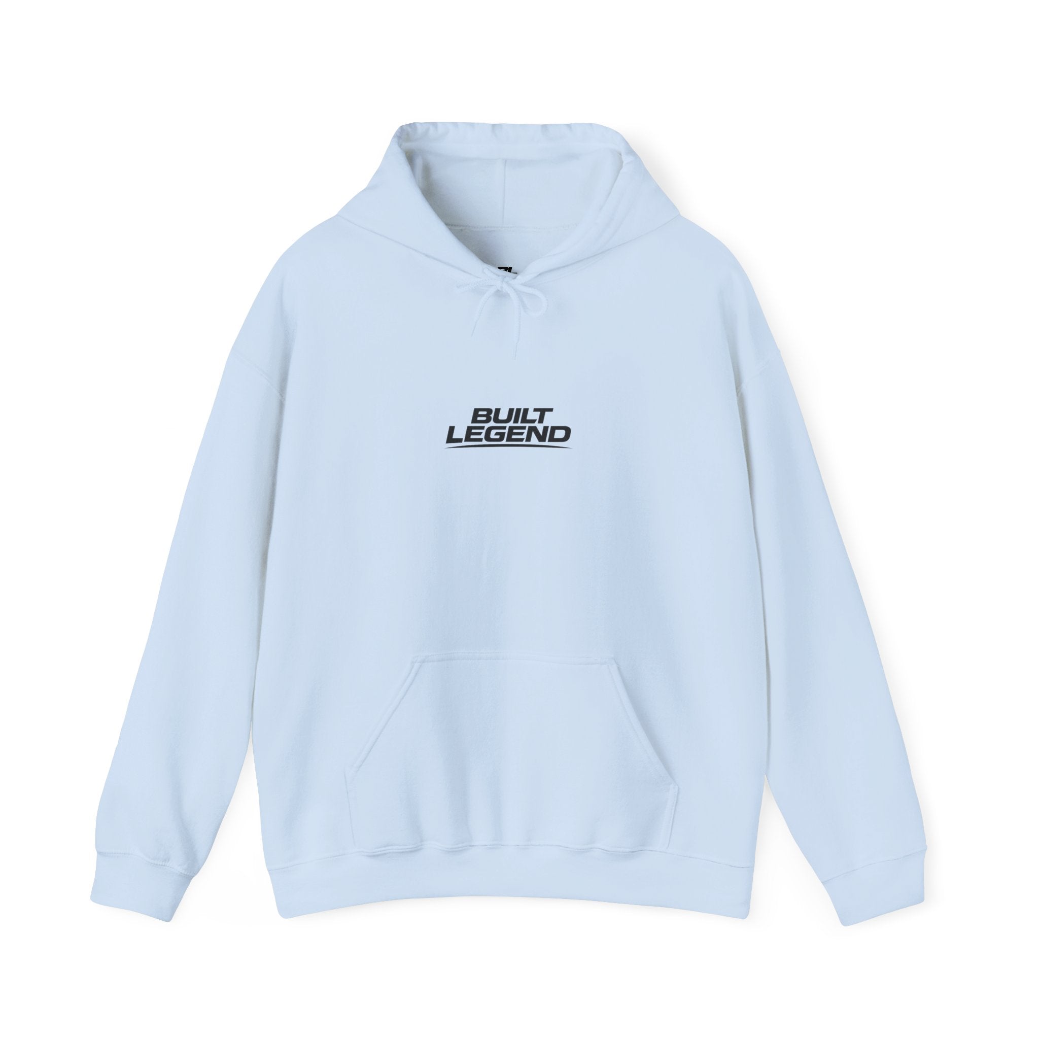 Built Legend Hoodie — Minimalist Graphic Pullover