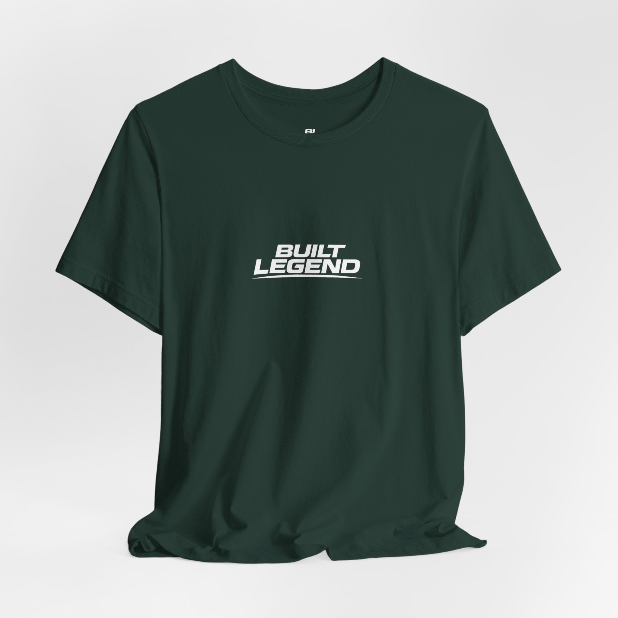 Built Legend T-Shirt — Minimal Graphic Tee with 'BUILT LEGEND' Logo