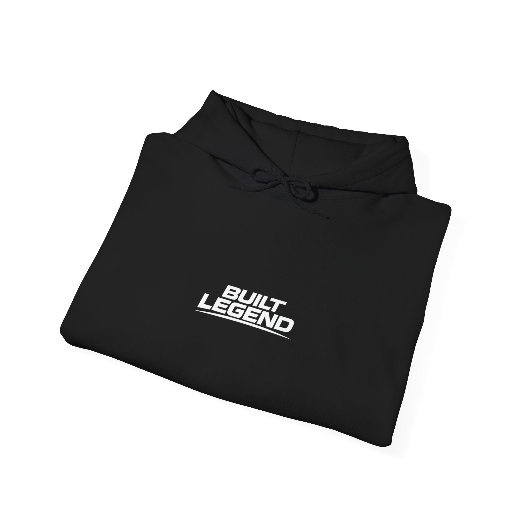 Built Legend Hoodie — Minimalist Graphic Pullover